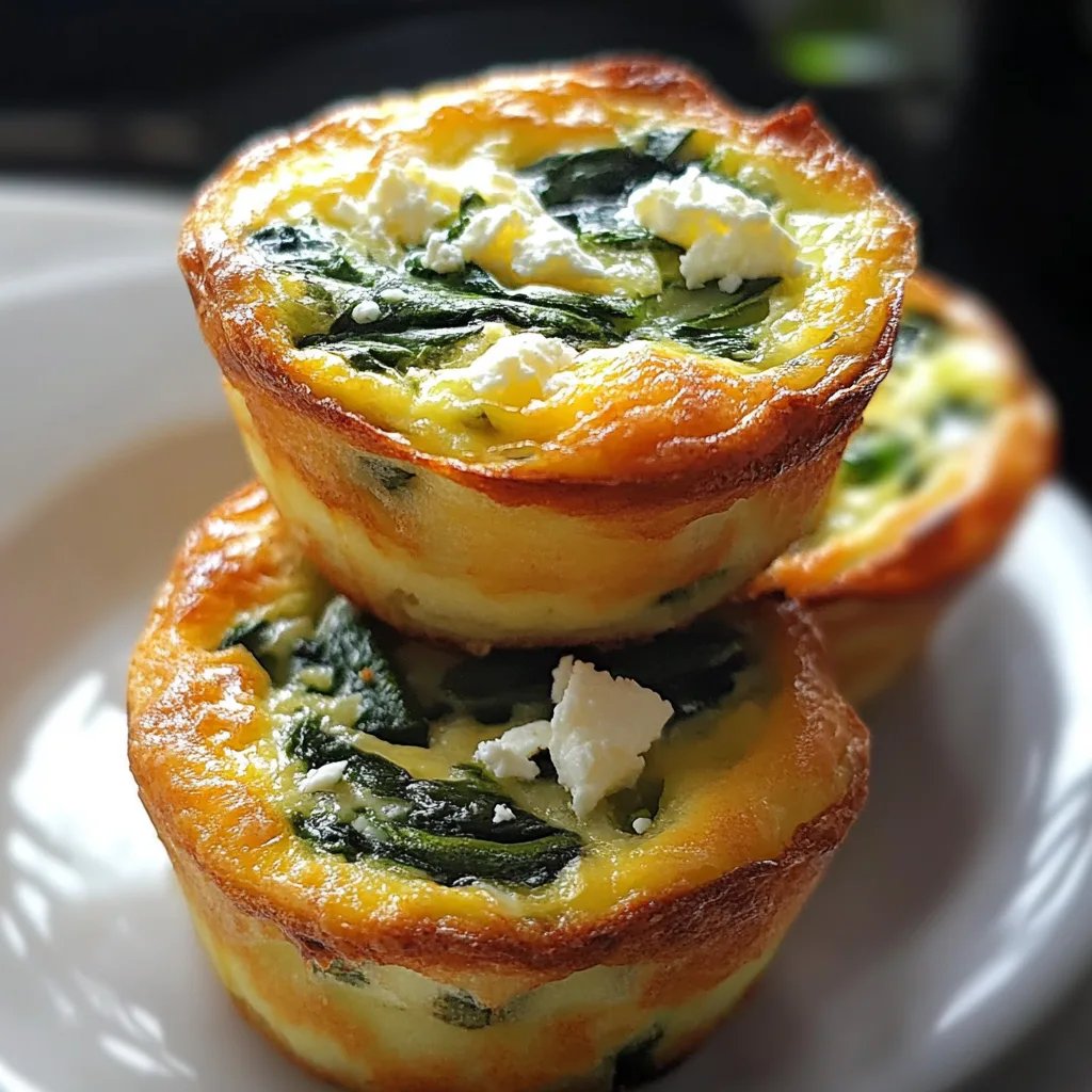 Eiermuffins mit Spinat und Feta: Ein Unglaublich Ultimatives Rezept für 6 Portionen