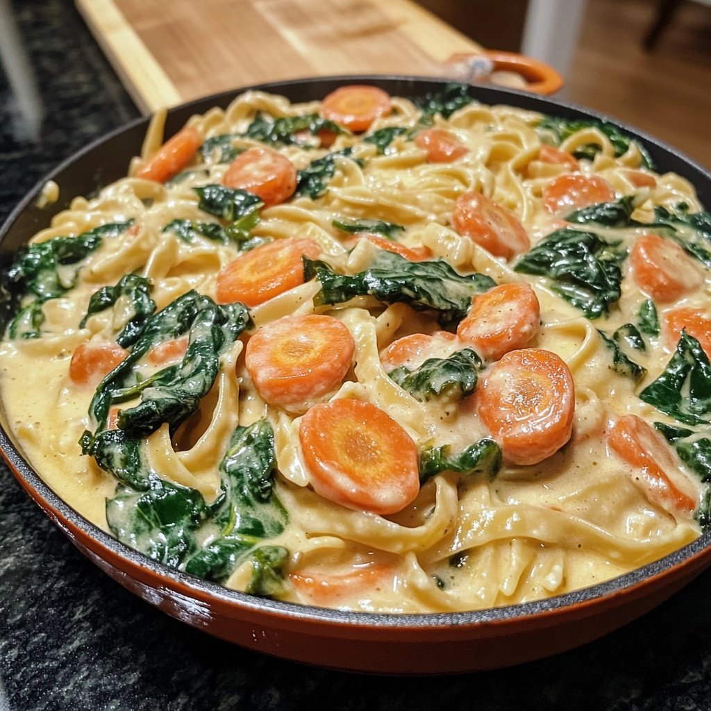 Schnelle-und-Einfache One-Pot-Pasta mit Wintergemüse