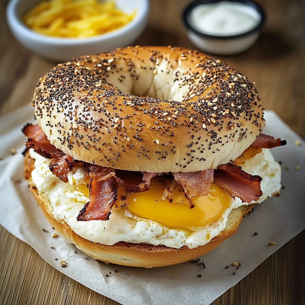 Eier-Bagels mit Speck und Cheddar: Ein Unglaublich Ultimatives Rezept für 5 Gerichte