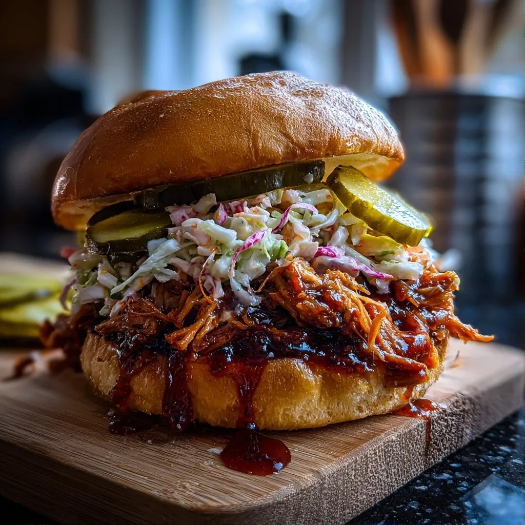 Pulled Pork Burger