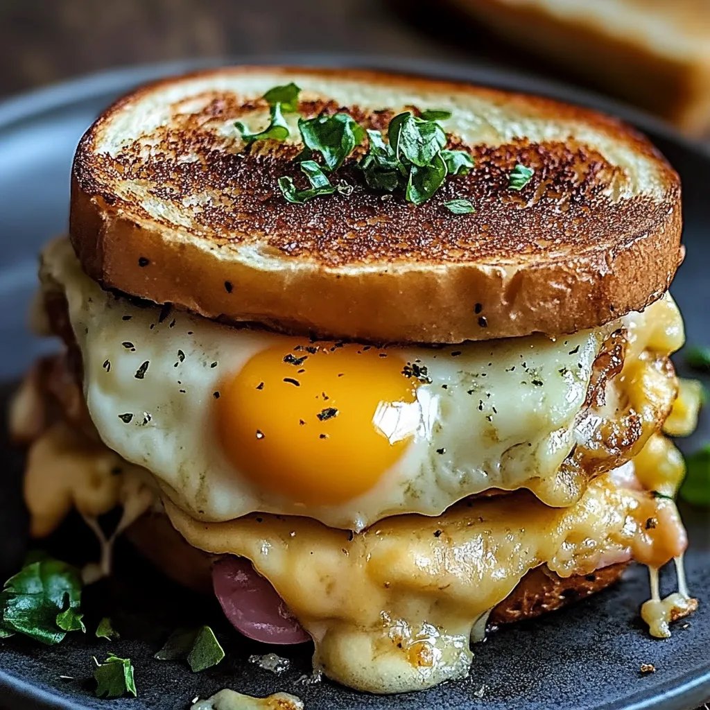 Croque Madame: Ein Unglaubliches Ultimatives Rezept für 4 Portionen