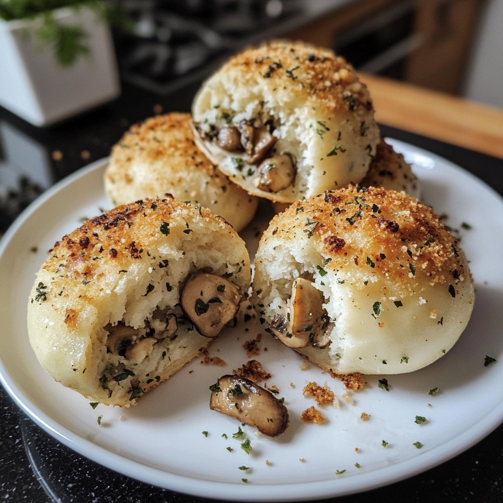 Vegane Gefüllte Kartoffelknödel