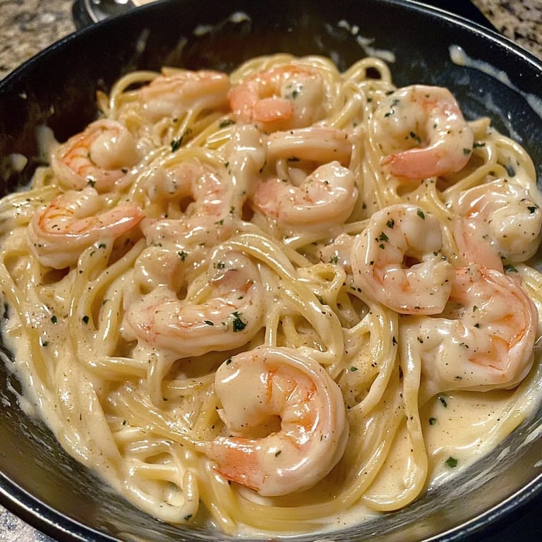 ONE PAN SHRIMP FETTUCCINE ALFREDO: Ein Unglaubliches Ultimatives Rezept