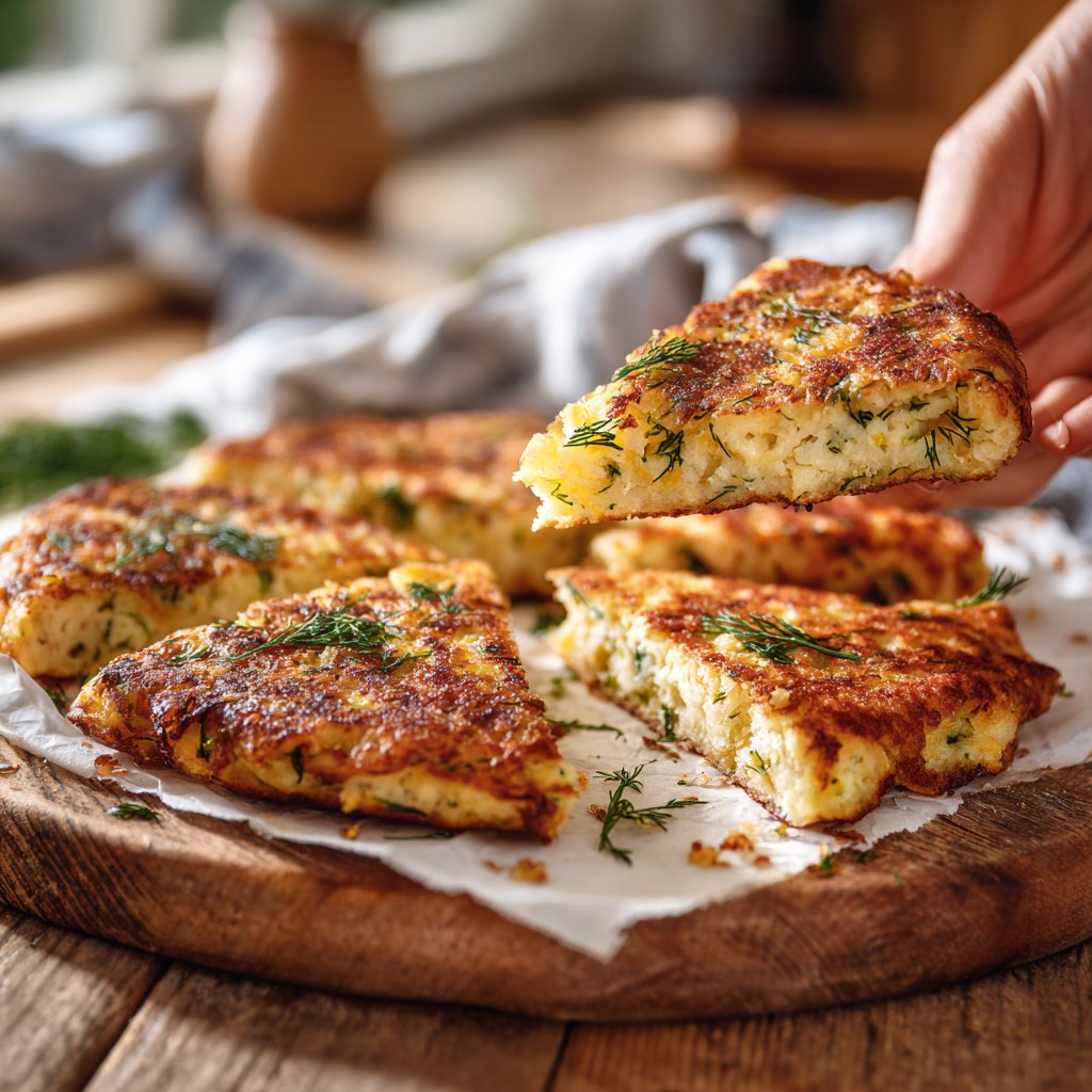 Lachsfrikadellen mit Zitronen-Dill