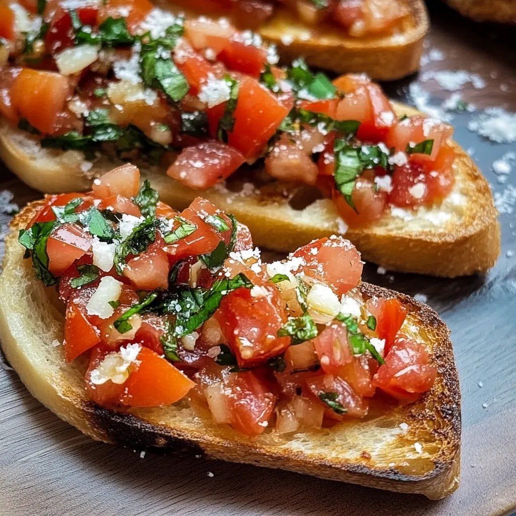 Bruschetta: Ein Unglaubliches Ultimatives Rezept für 5 Personen