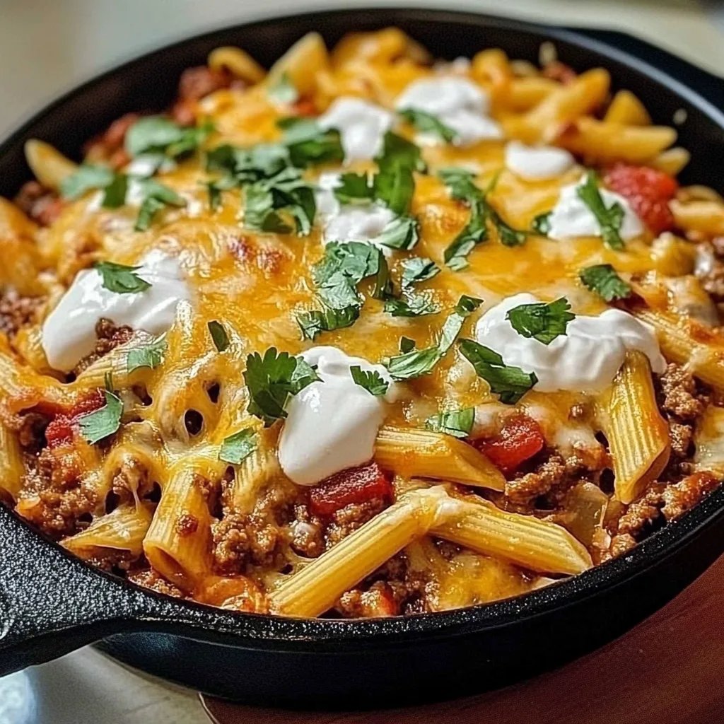 Käsiger Taco Nudelauflauf: Ein Unglaubliches Ultimatives Rezept