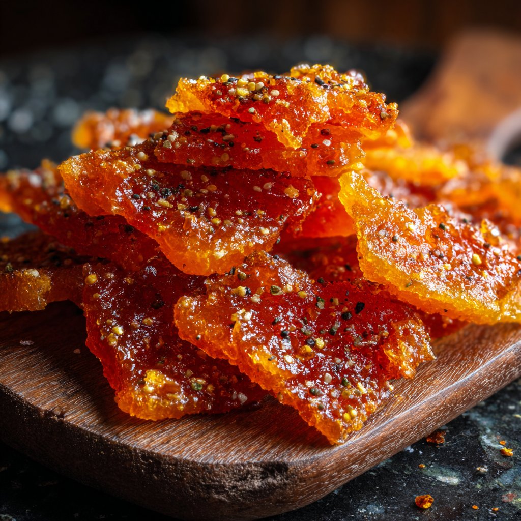 Zuckerglasierte Orangenschalen