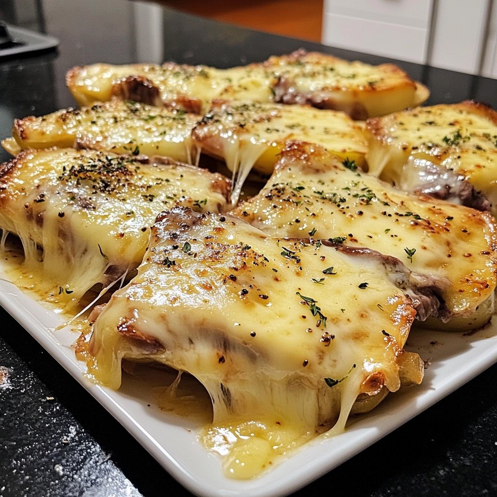 Raclette Mit Mariniertem Fleisch und Kartoffeln