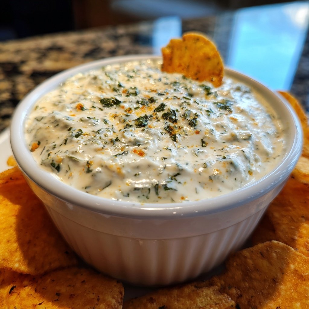 Einfacher Ranch Dip
