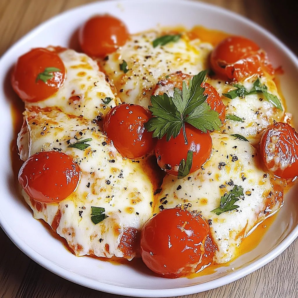 Schnelles Tomate-Mozzarella-Hähnchen: Ein Unglaubliches Ultimatives Rezept für 30 Minuten