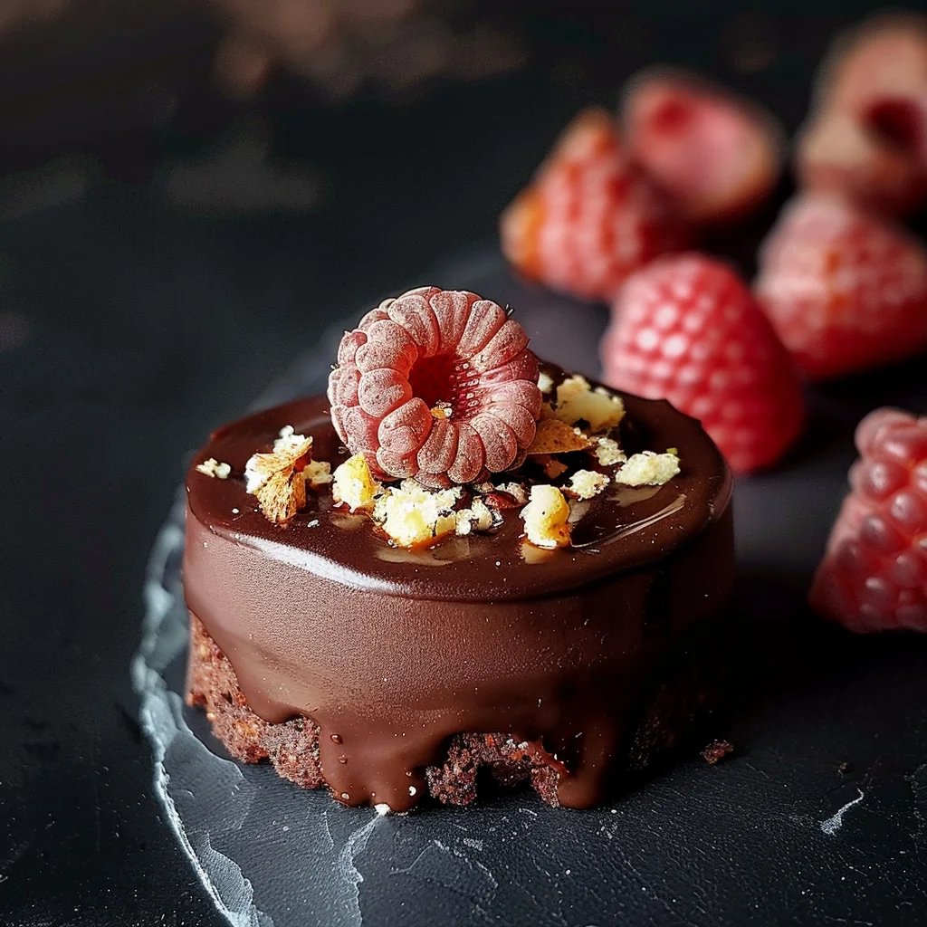 Schokoladenkekse, mit Früchten gesüßt