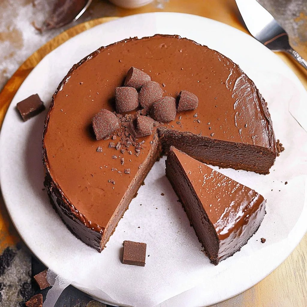 Chocolate Basque Cheesecake: Ein Unglaubliches Ultimatives Rezept