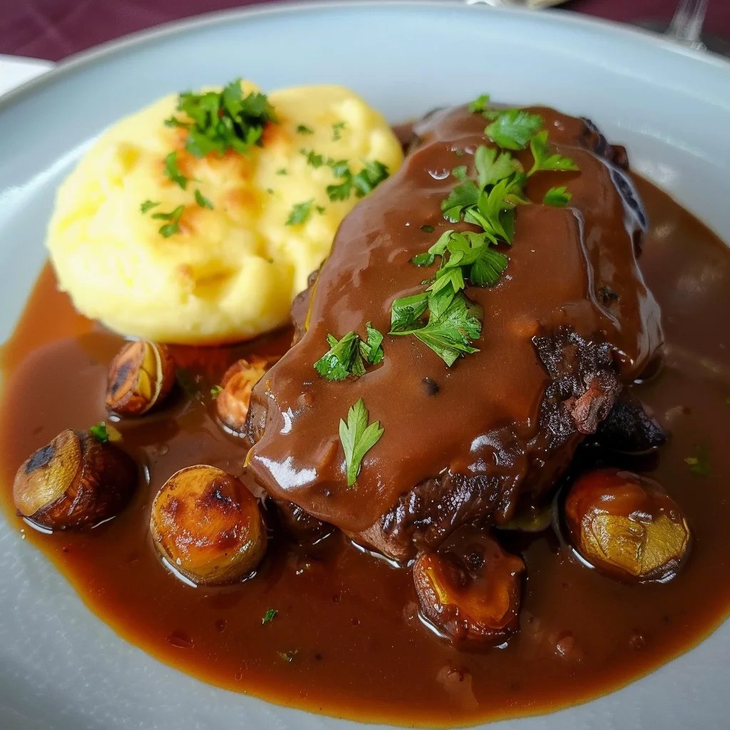 Authentischer deutscher Sauerbraten
