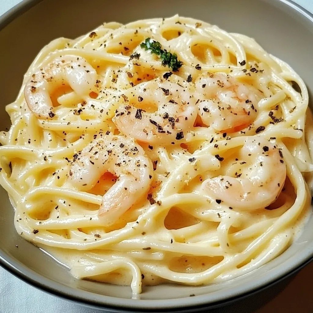 Spaghetti Alfredo mit Garnelen: Ein Unglaubliches Ultimatives Rezept