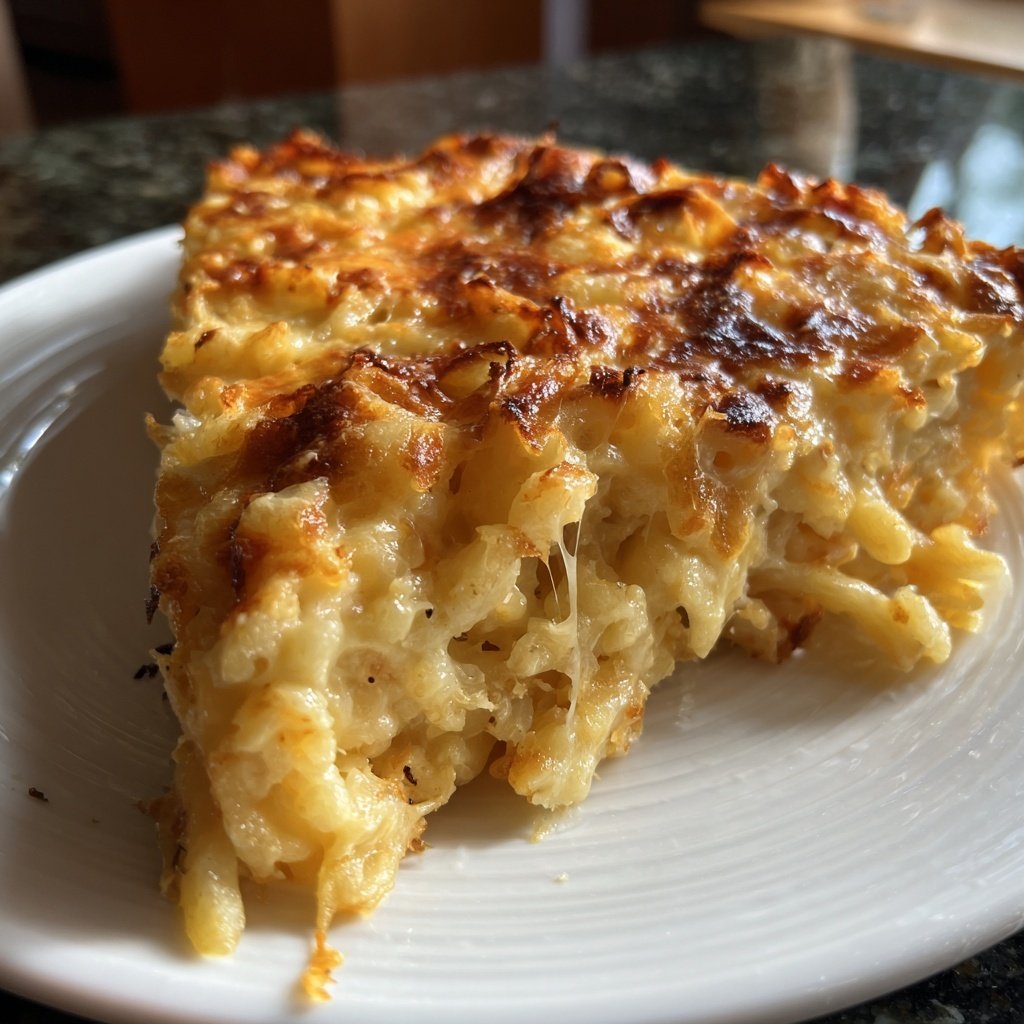 Käsespätzle-Auflauf mit Bergkäse