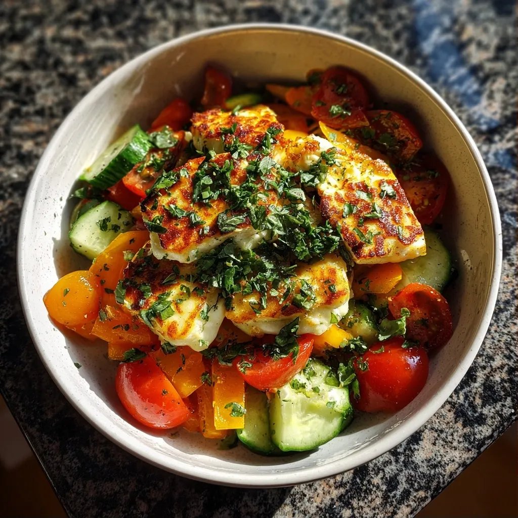 Halloumi Bowl Gemüse