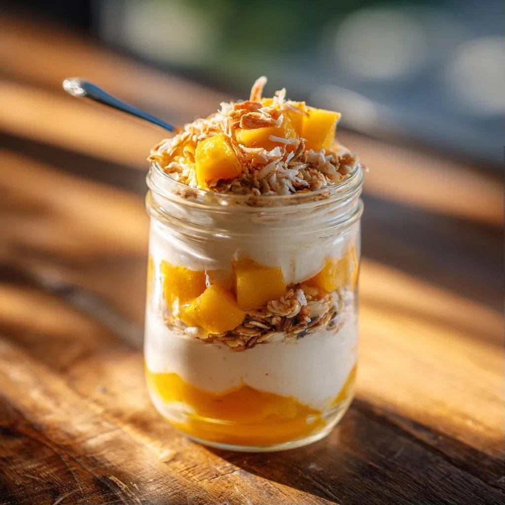 Mango Kokos Parfait