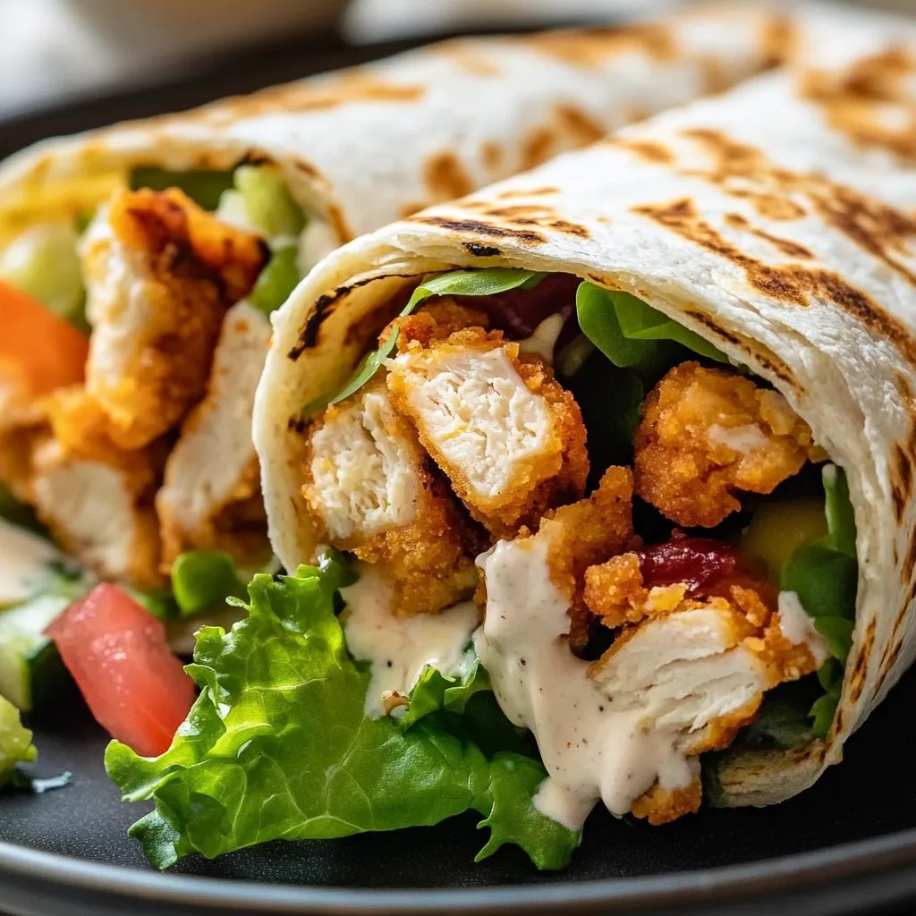 Knuspriger Chicken Ranch Snack Wrap: Das Unglaubliche Ultimative Rezept