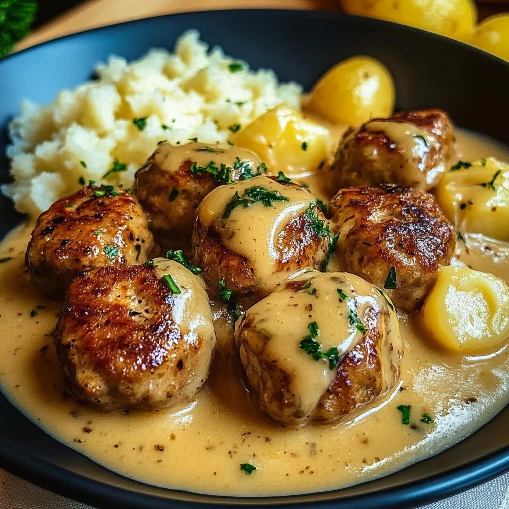 Frikadellen in Sahnesauce mit Kartoffelpüree: Ein Unglaubliches Ultimatives Rezept