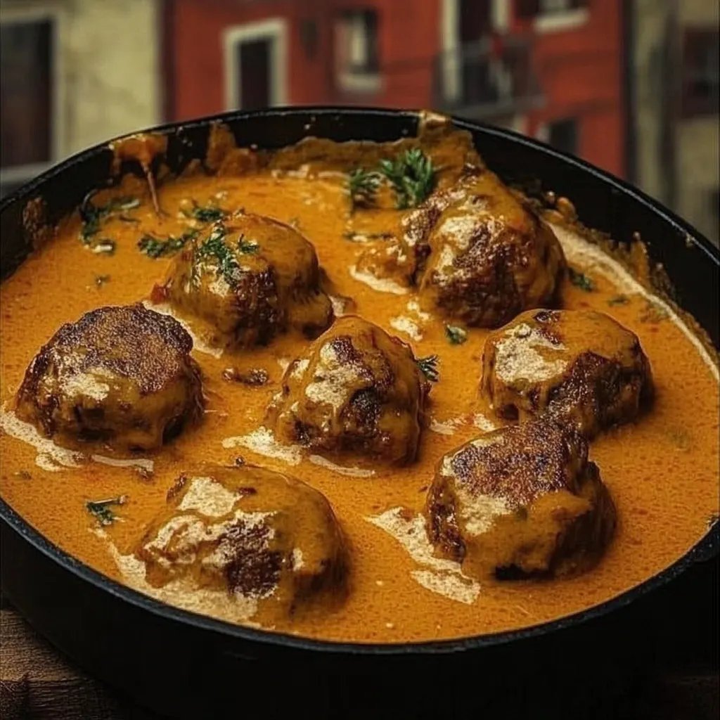 Fleischbällchen in Paprika-Sahnesoße: Ein Unglaubliches Ultimatives Rezept
