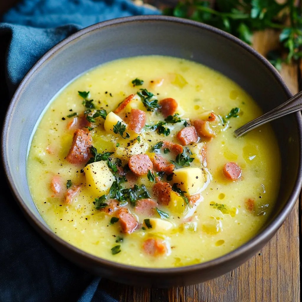 Kartoffelsuppe mit Würstchen: Ein Unglaublich Ultimatives Rezept für 4 Personen