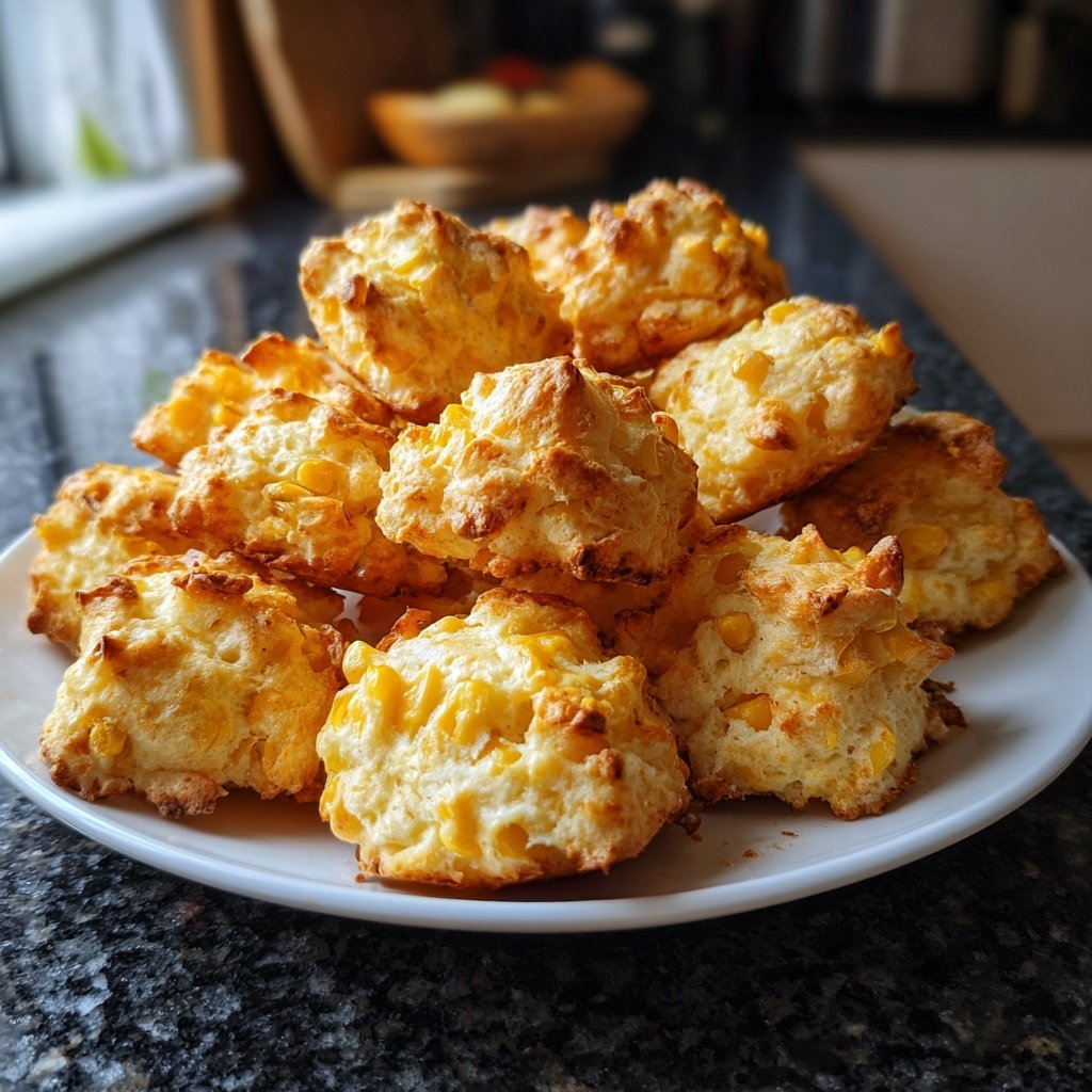 Maispuffer süßer Mais