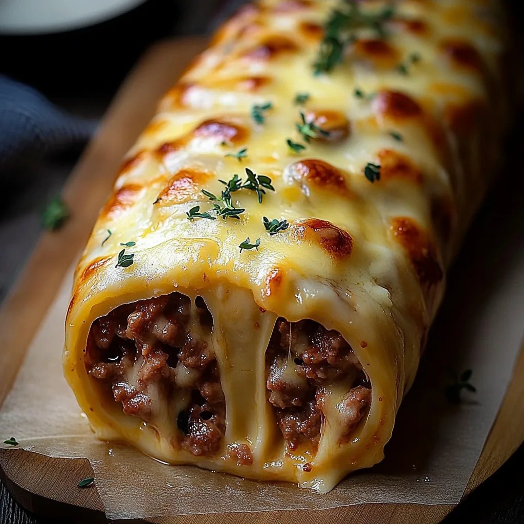 Hackfleisch-Käse-Rolle: Ein Unglaubliches Ultimatives Rezept