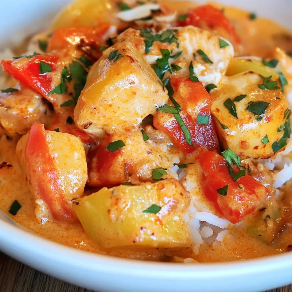 Paprika-Sahne-Hähnchen mit Reis: Ein Unglaubliches Ultimatives Rezept