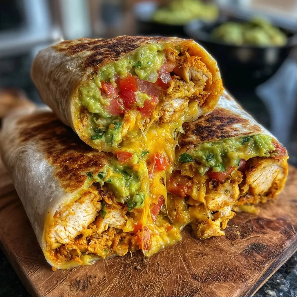 Burrito Selbstgemacht Hähnchen