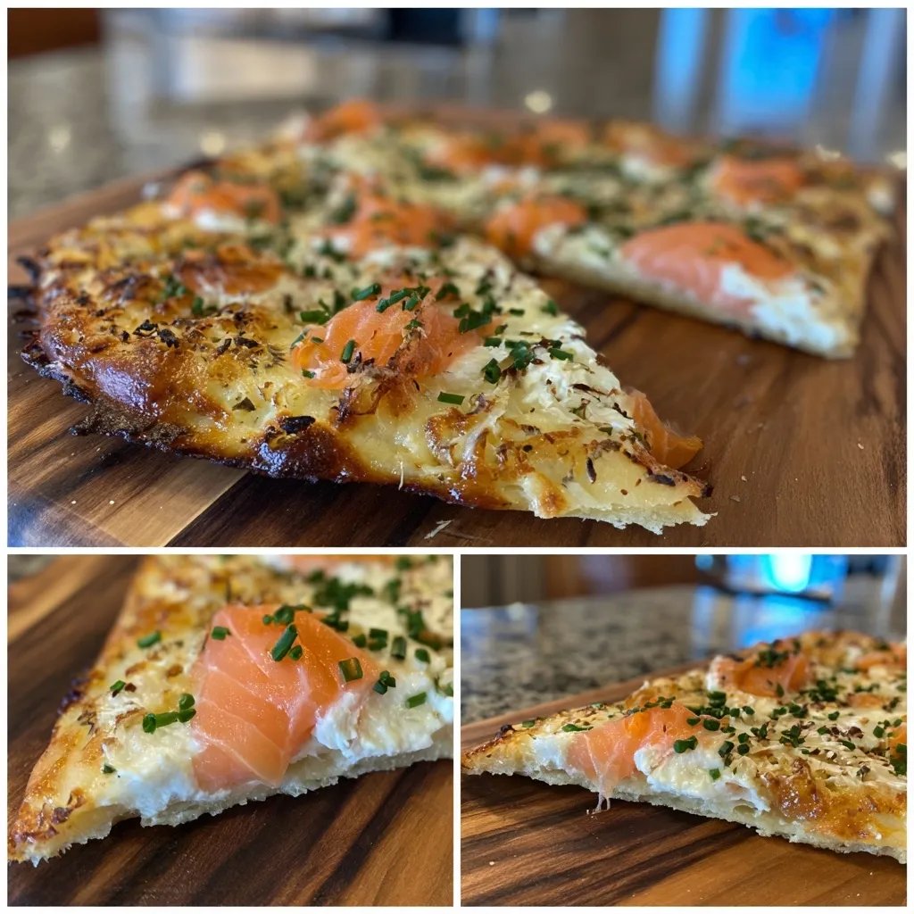 Flammkuchen Lachs