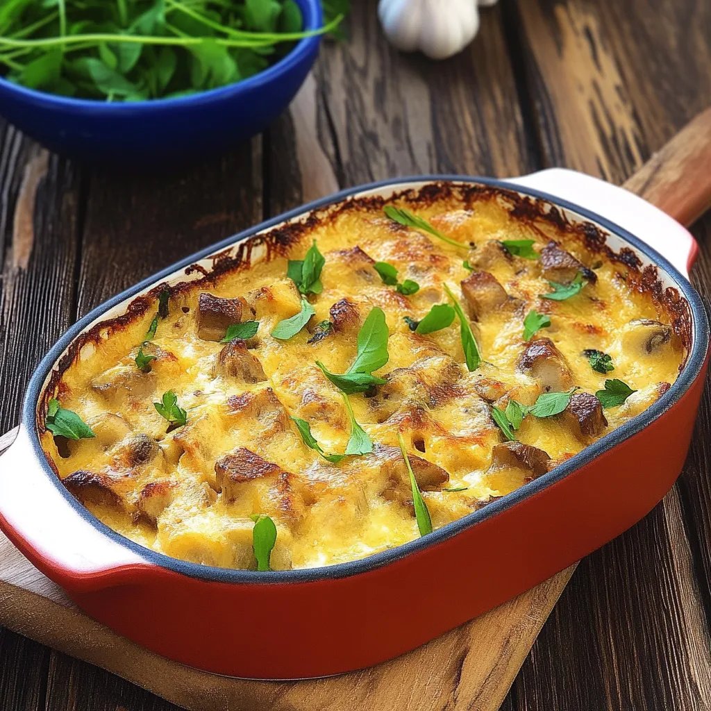 Schnitzel-Gratin mit Curry und Champignons: Ein Unglaublich Ultimatives Rezept für 4 Personen
