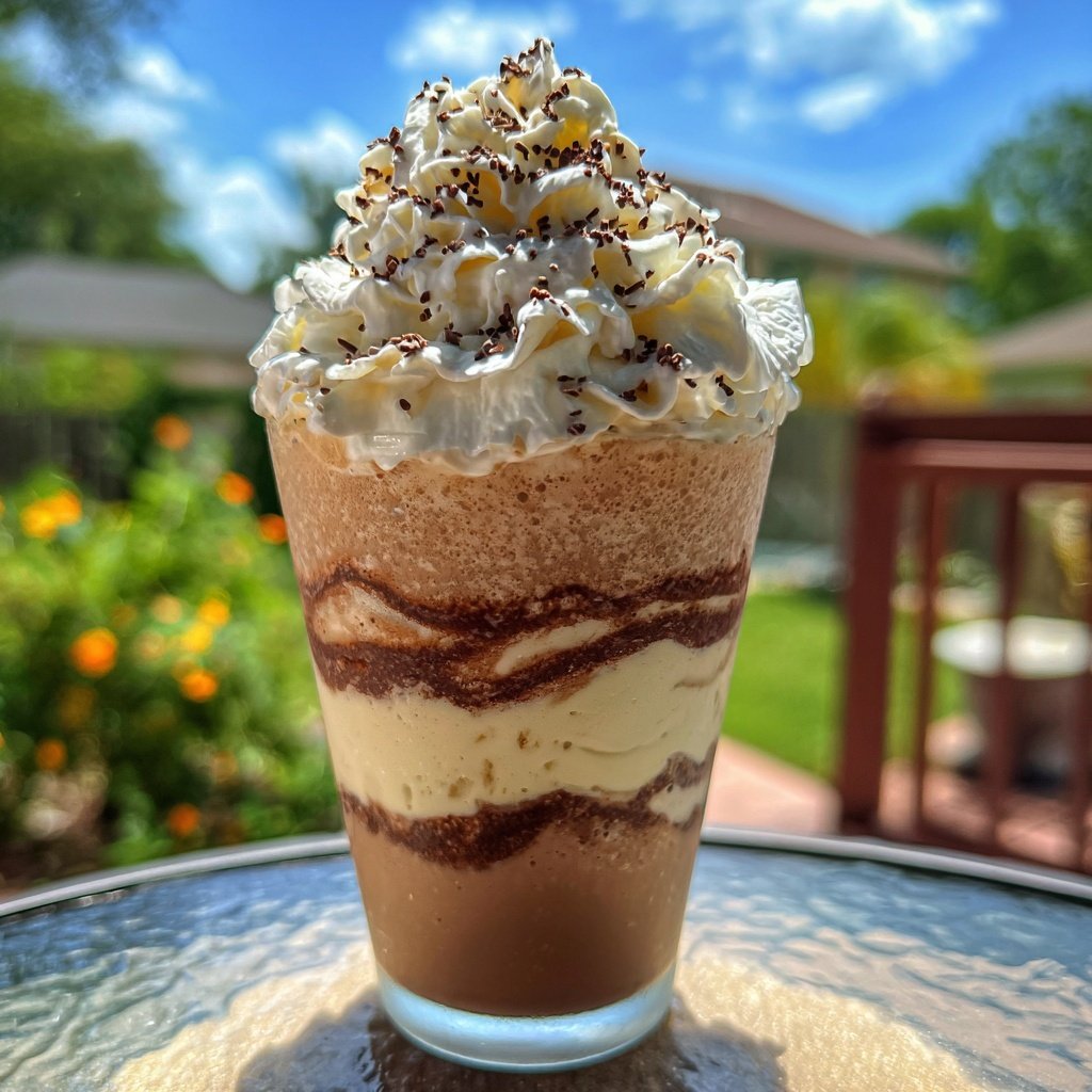 Mocha Vanilla Frappe Fusion