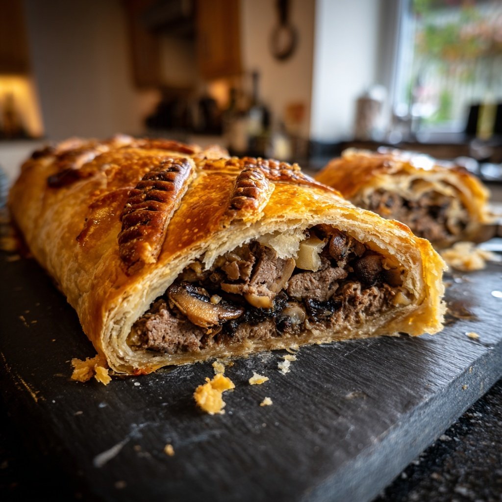 Beef Wellington mit Pilz Duxelles