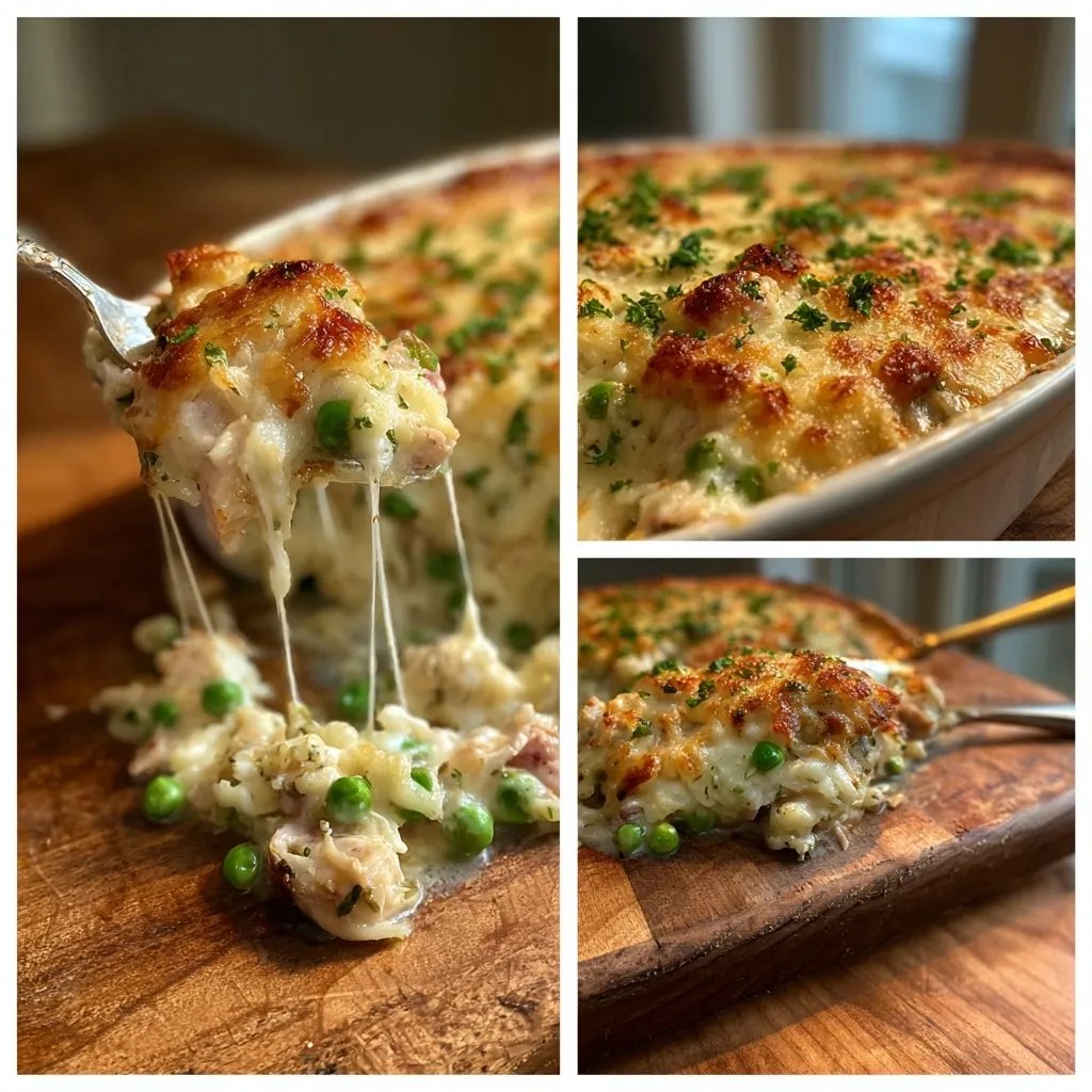 Reisauflauf Mit Hähnchen