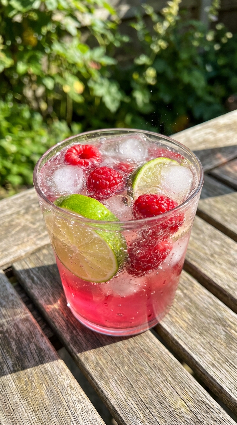 Himbeer Limetten Spritz