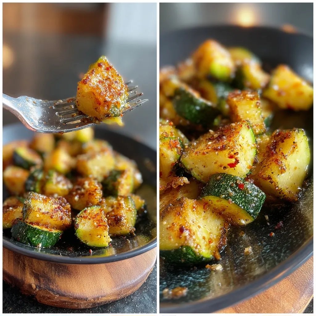 Zucchini Pommes Knusprig
