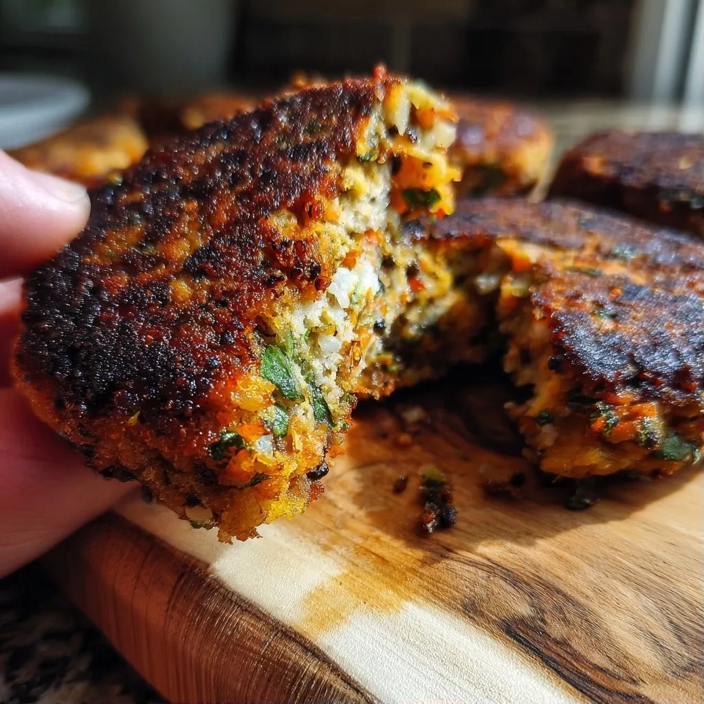 Vegetarischer Burger Patty