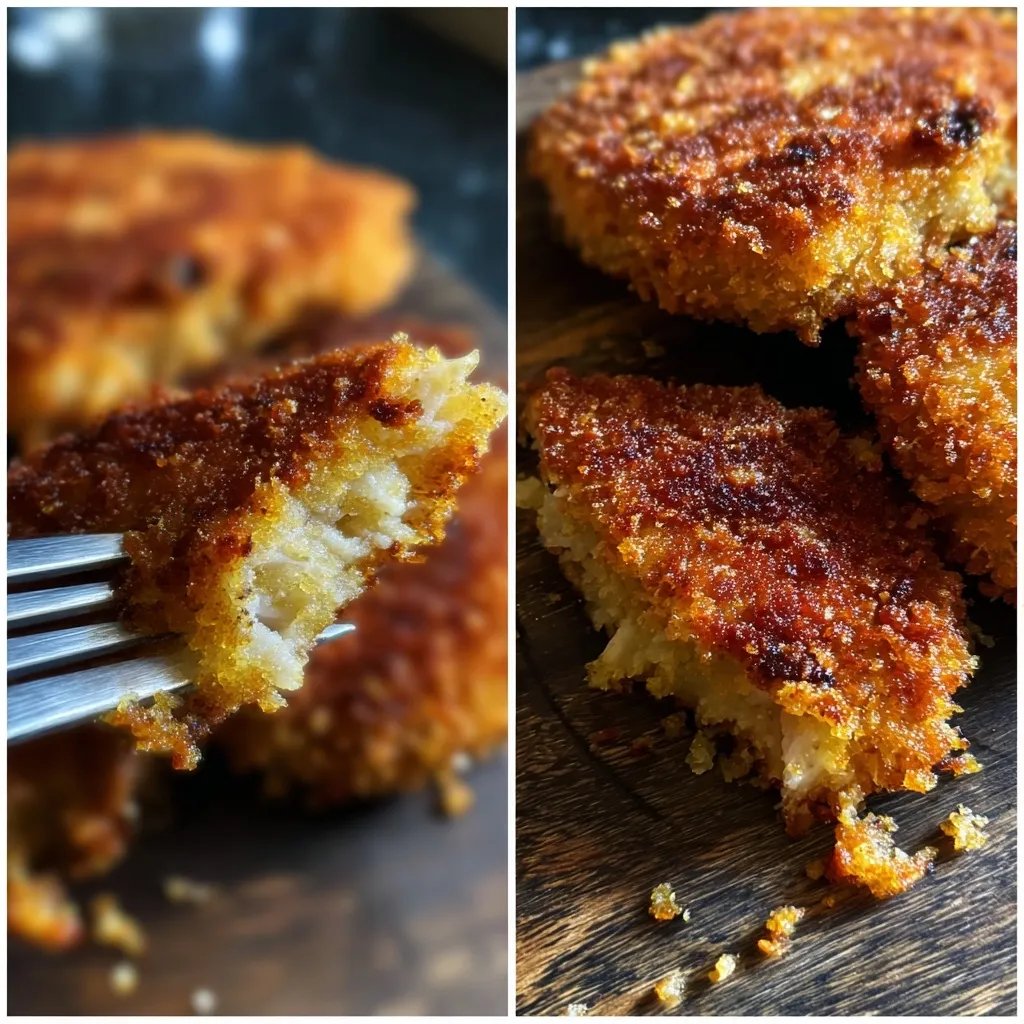 Kohlrabi Schnitzel Paniert